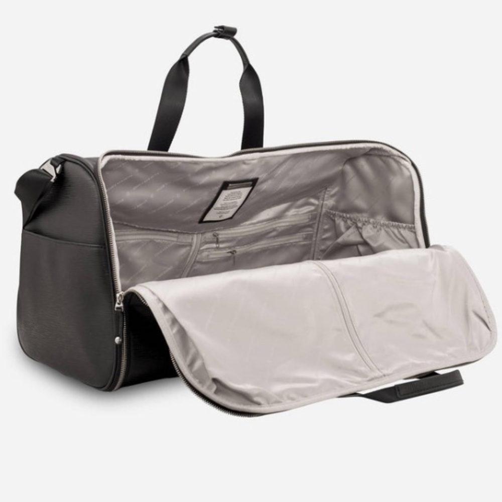 Vessel Signature Garment Duffel Track Black 2 in 1 Duffel Bag New w Tags - Picture 3 of 16
